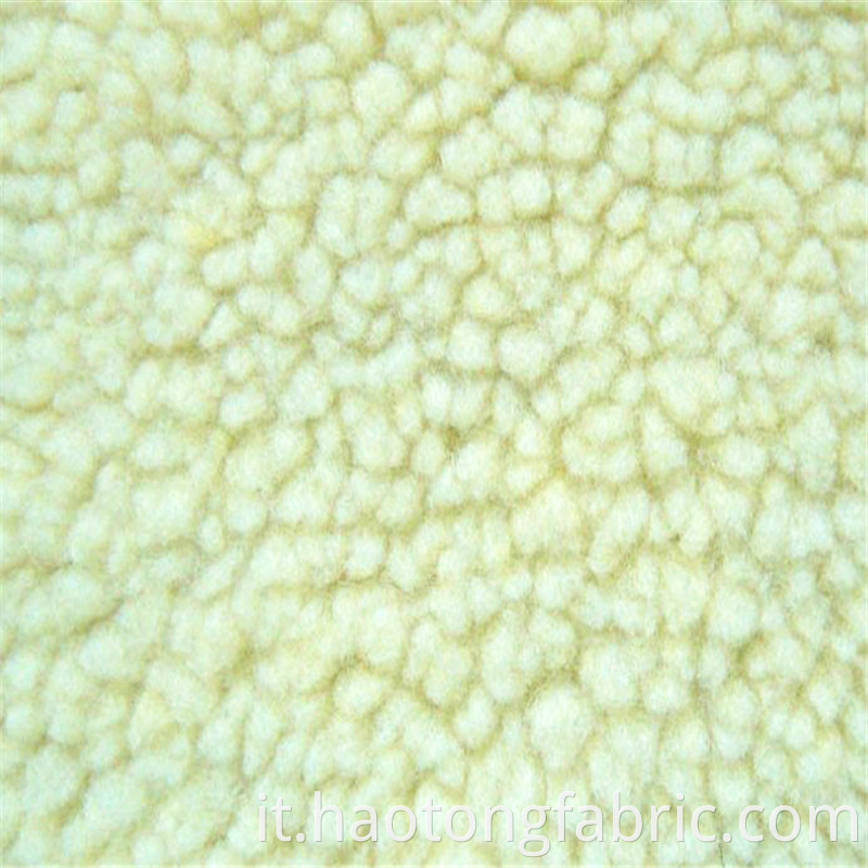 New Shrink Resistant Polyester Berber Fleece Cloth